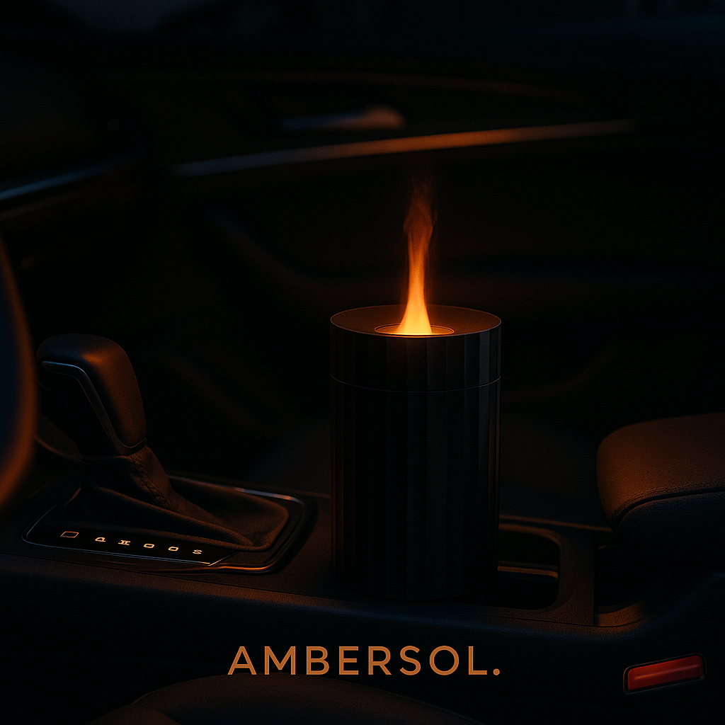 AMBERSOL. Mini Flame Diffuser