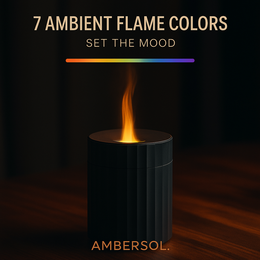 AMBERSOL. Mini Flame Diffuser